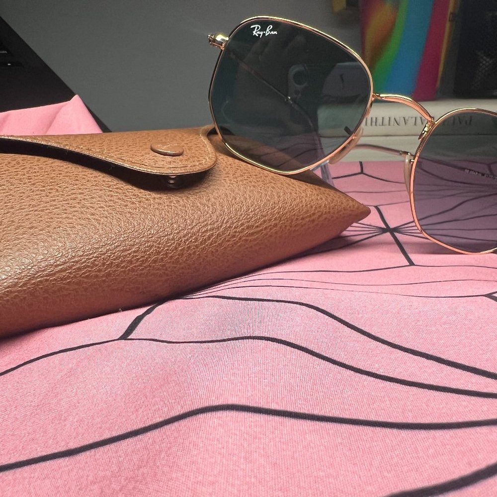 Ray Ban Hexagonal Flat Lenses